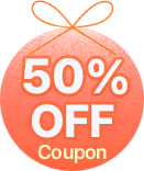 50% OFF Coupon