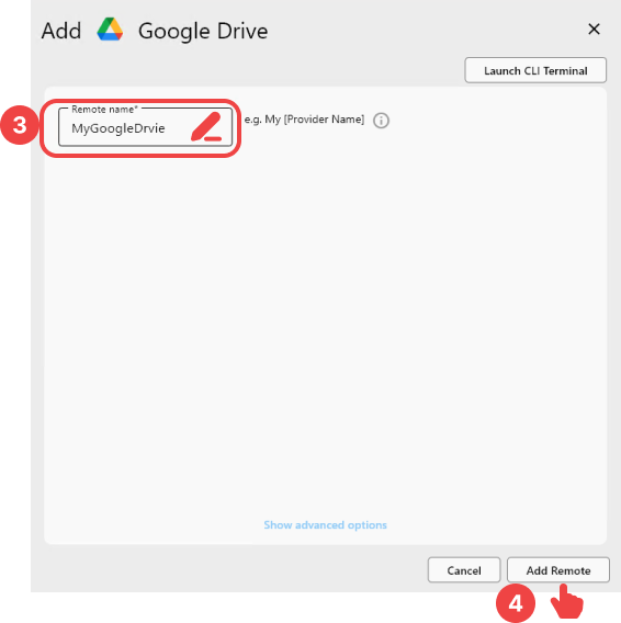 add remote step2