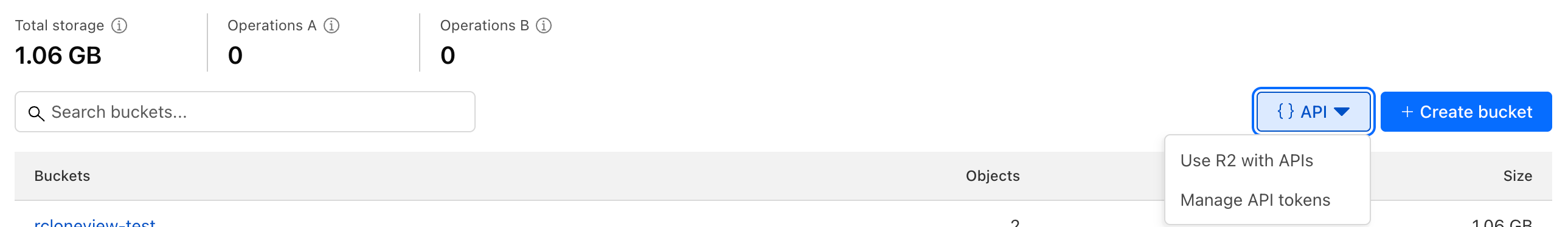 cloudflare manage r2 api token