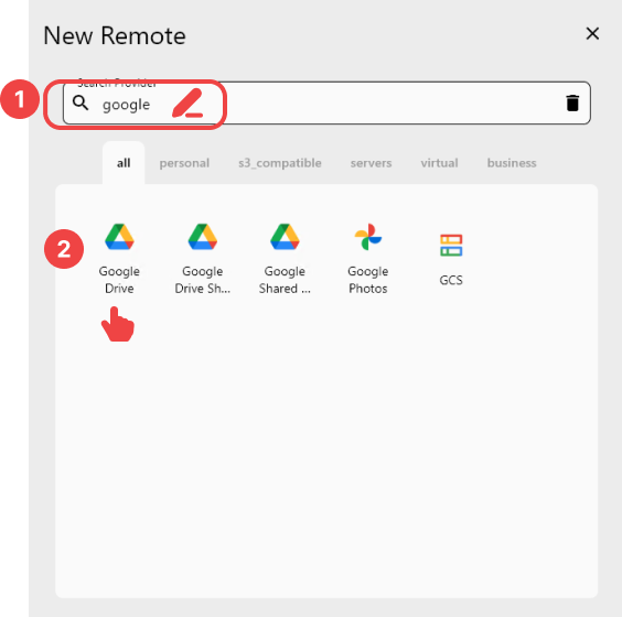 new remote step1