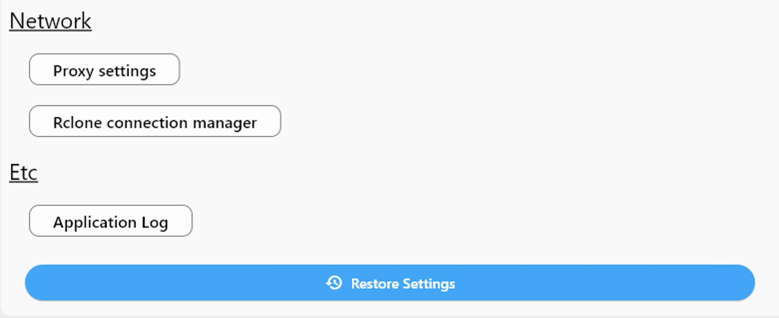network etc settings