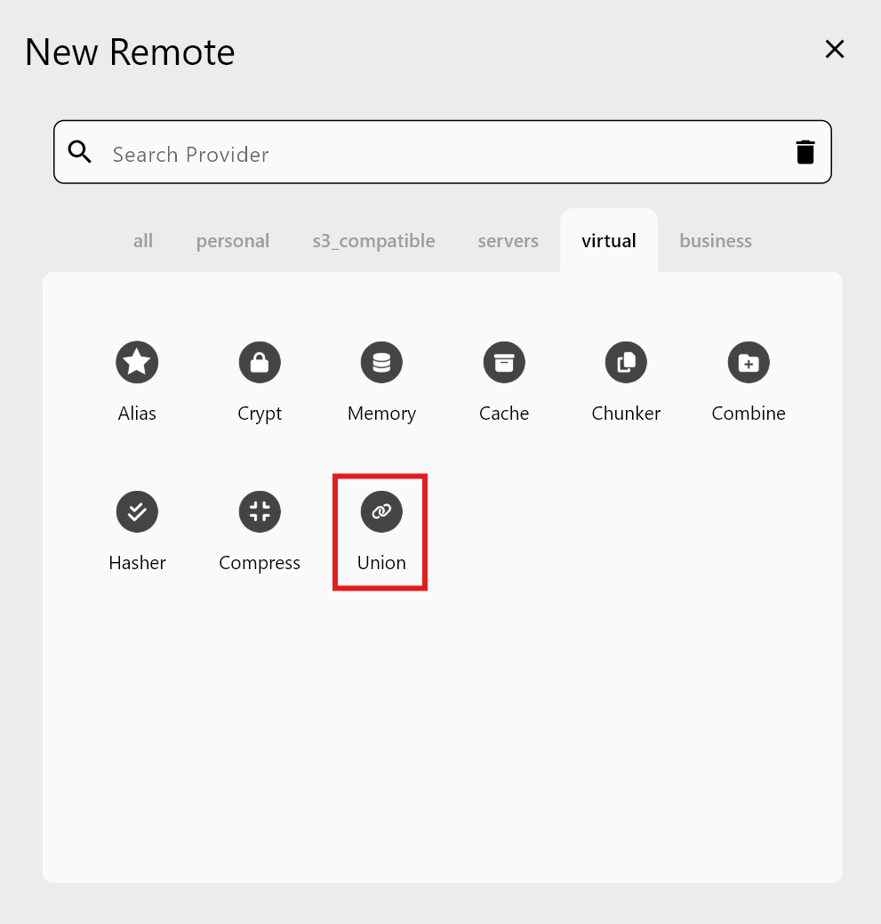new remote add union