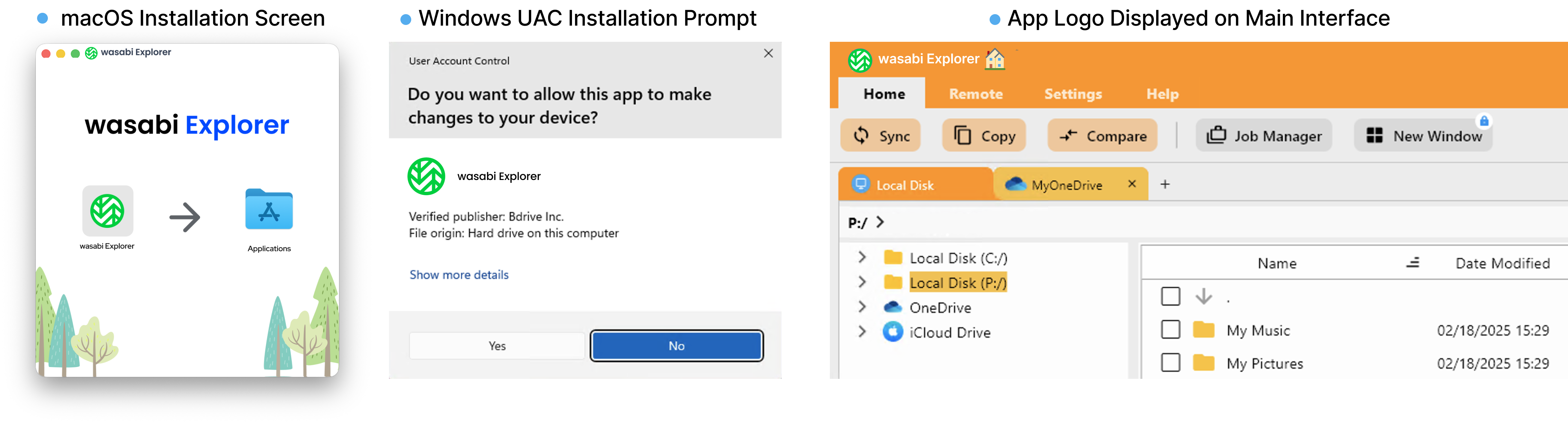 wasabi brandkit example