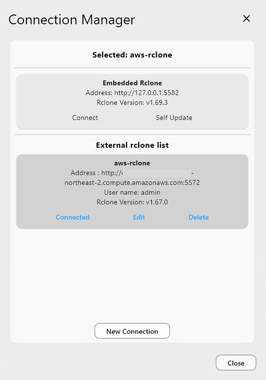 Connected to EC2