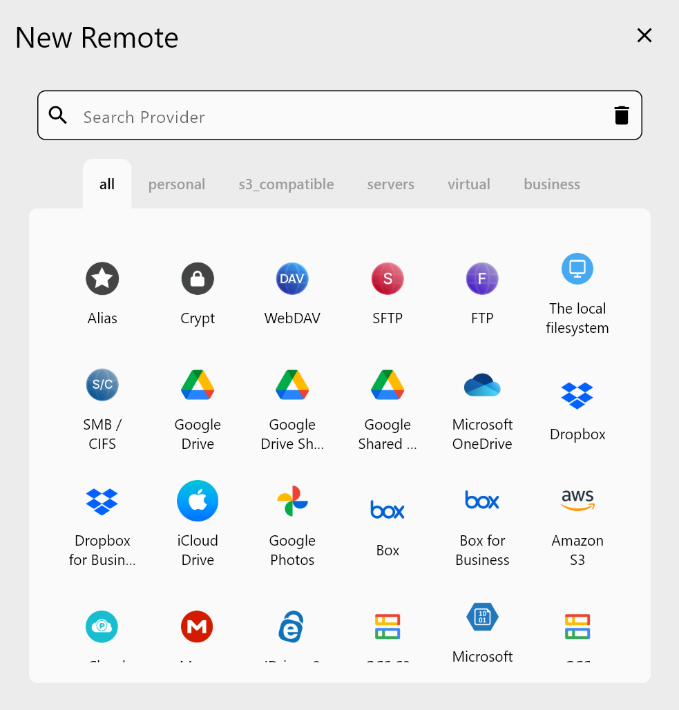 rcloneview multi cloud explorer
